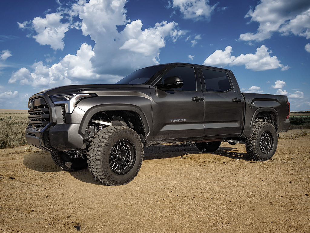 ICON 2022-2024 Toyota Tundra, 5-6" Lift, Front, V.S. 2.5 Series Coilover Kit, Remote Reservoir w/ CDXS, Pair