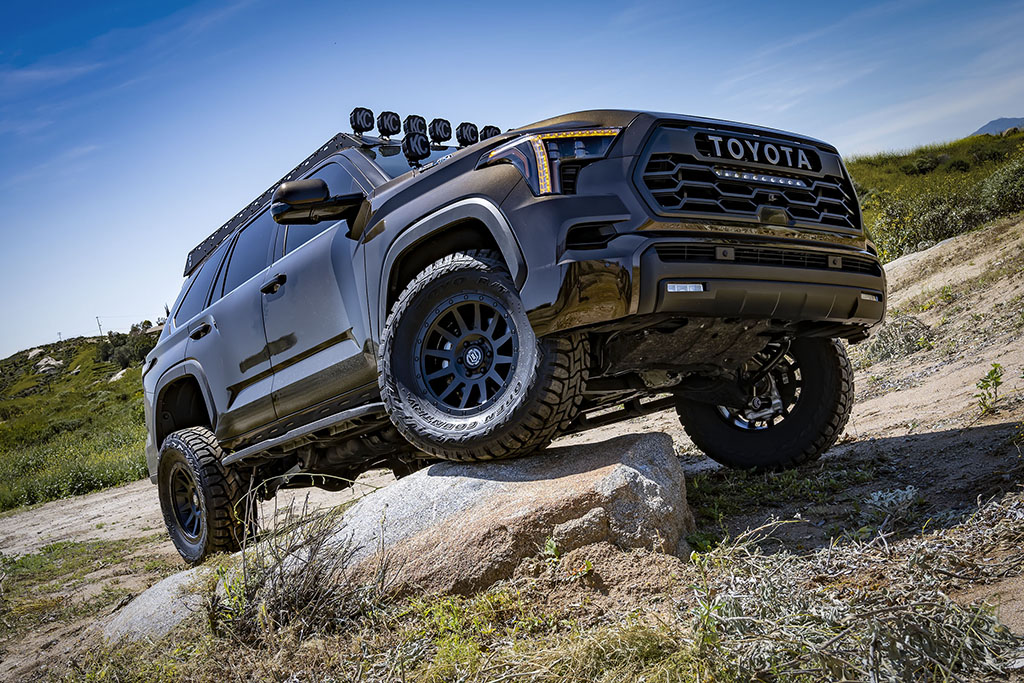 ICON 2023-2025 Toyota Sequoia, 3-4.5" Lift, Stage 9 Suspension System, Billet, CDXS, TRD