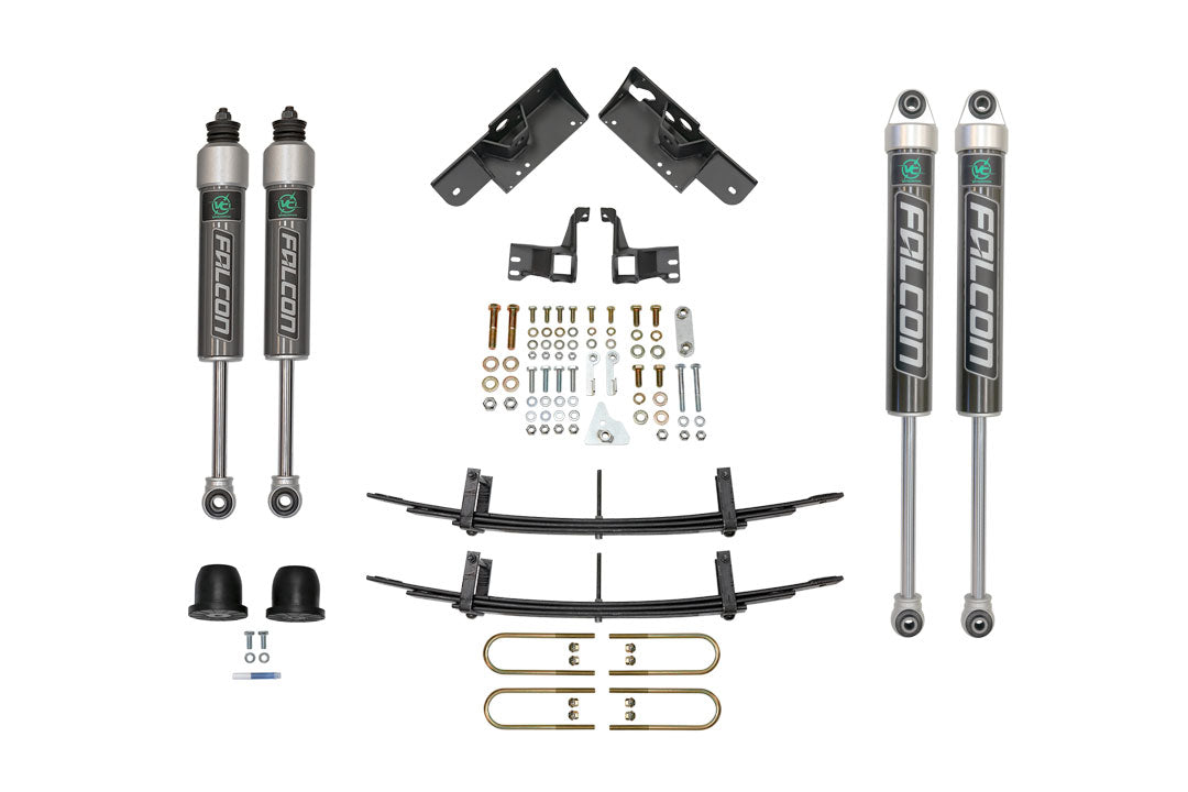Van Compass Stage 3 - Sprinter 2500 4X4, 19-22 - Falcon 2.1 Shocks, Mini Pack, Heavy Tune