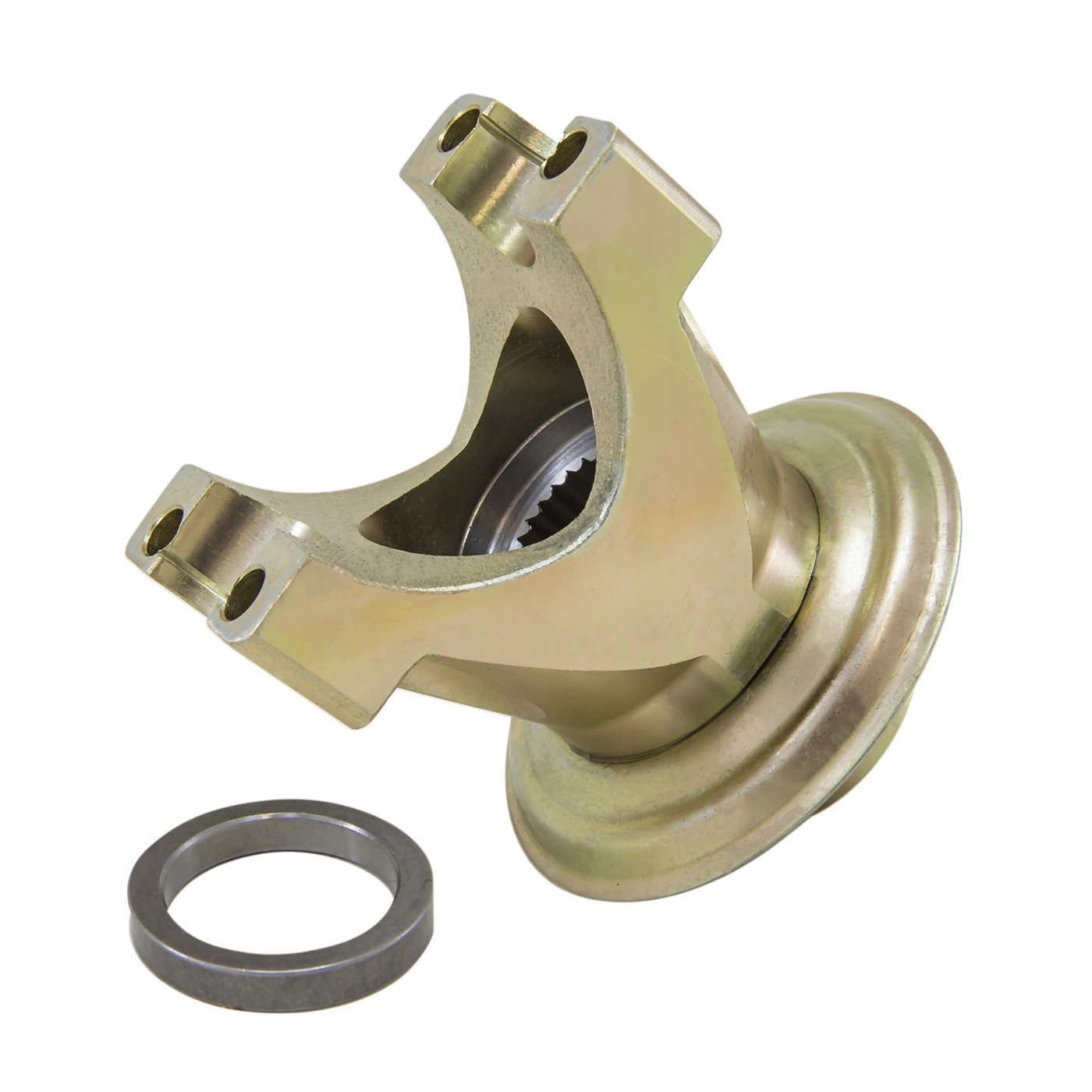 Yukon yoke (short, for Daytona support), Ford 9", 28 spline, 1310 u-joint