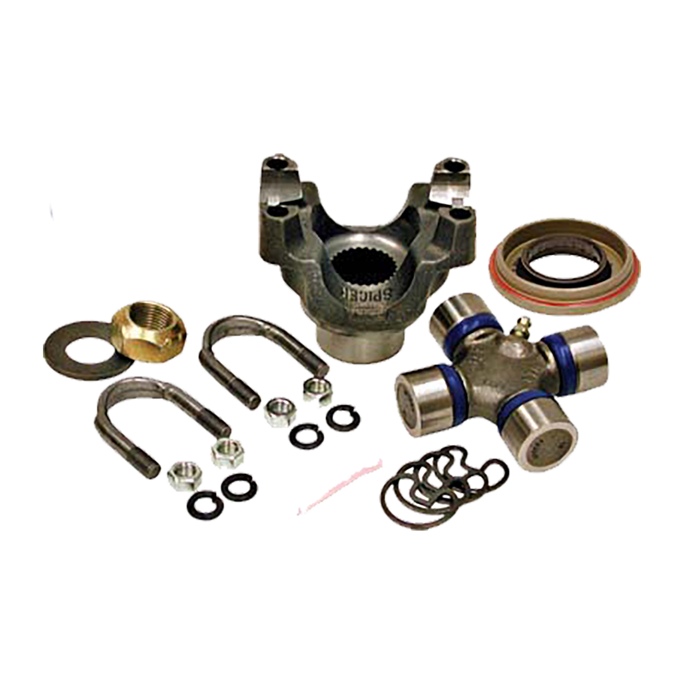 Yukon replacement trail repair kit, Dana 30 and 44 w/1310 u-joint and u-bolts 