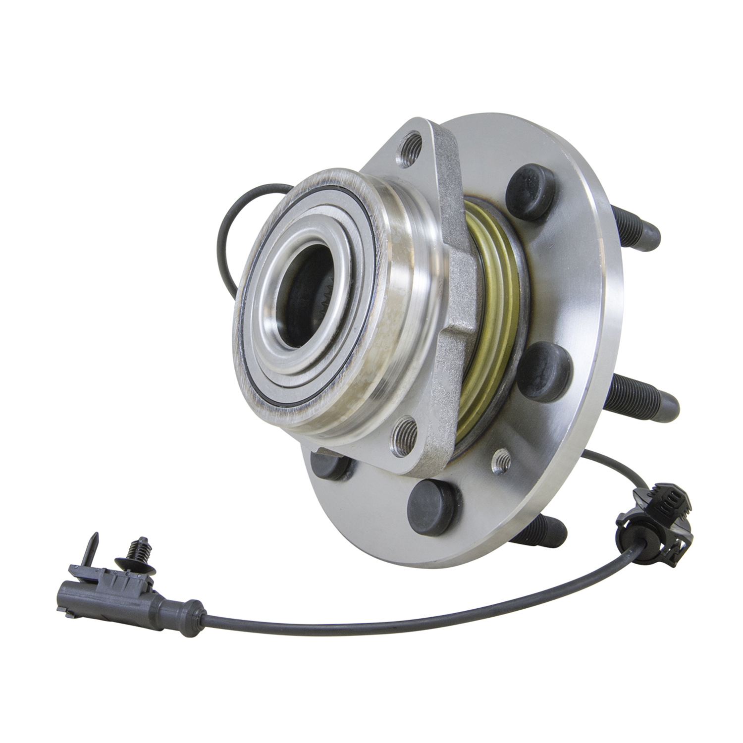 Yukon front unit bearing & hub assembly for '07-'13 GM 1/2 ton, with ABS, 6 studsYukon front unit bearing & hub assembly for '07-'13 GM 1/2 ton, w/ABS, 6 studs