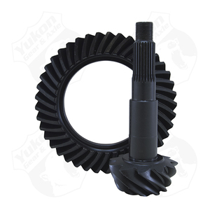 High performance Yukon Ring & Pinion gear set for GM 12 bolt car in a 4.56 ratio, thick