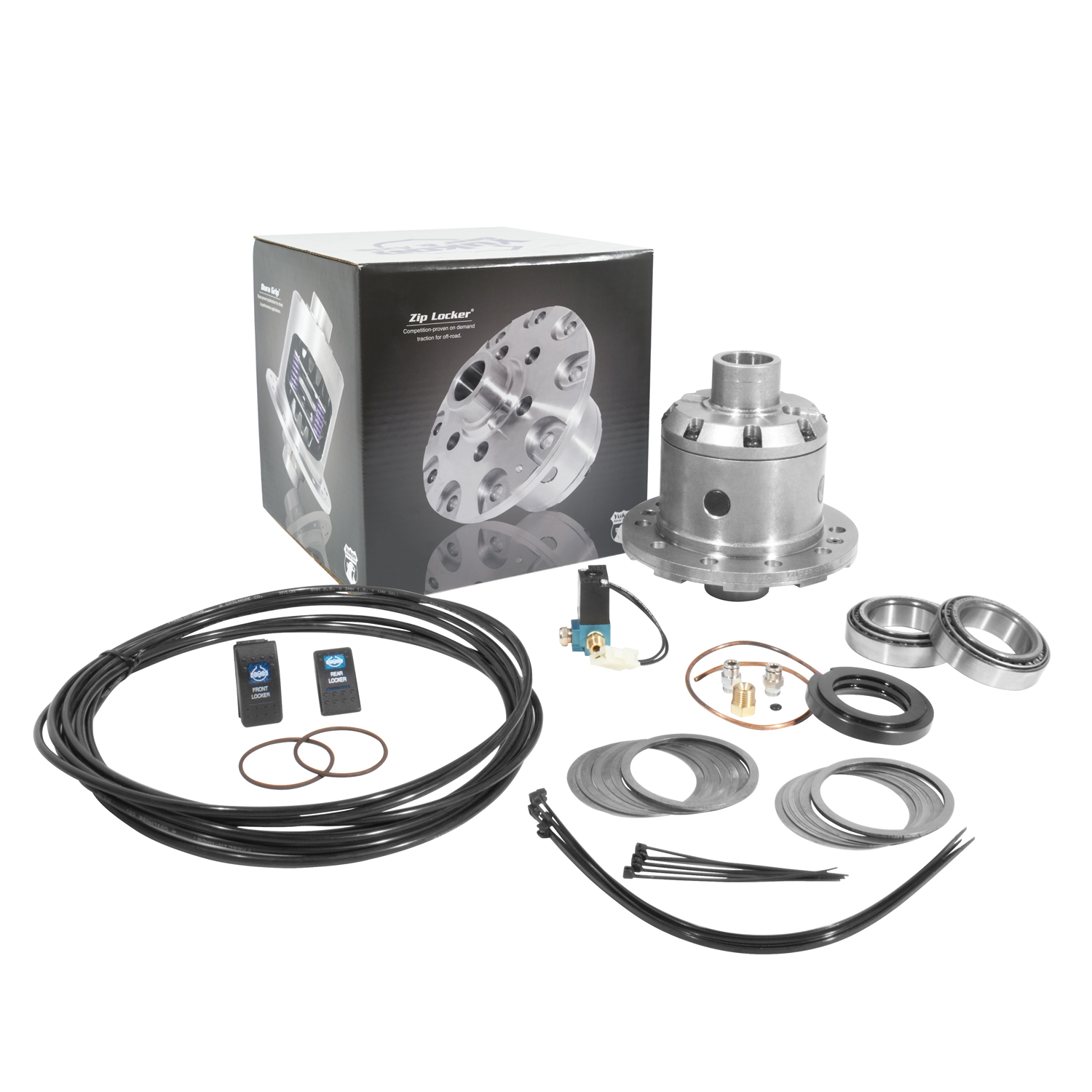 Yukon Zip Locker for Dana 30 with 27 spline axles, 3.73 & up