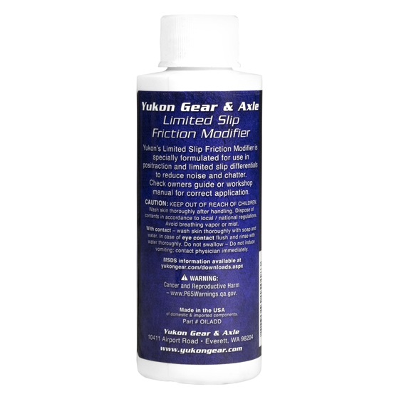Yukon friction modifier / posi additive OILADD Yukon Gear & Axle