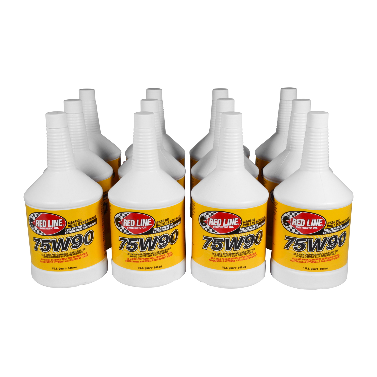 Yukon Gear Oil Red Line 57904 75W90 GL-5 (Case)