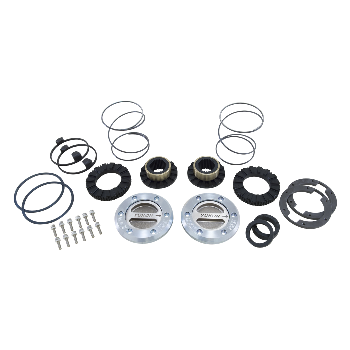 Yukon Hardcore Locking Hub SetDana 60 30-Spl 1999-2004 Ford