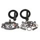 Yukon Gear & Install Kit, Dana 30 front/Model 35 rear, Jeep XJ & YJ, 4.56 ratio