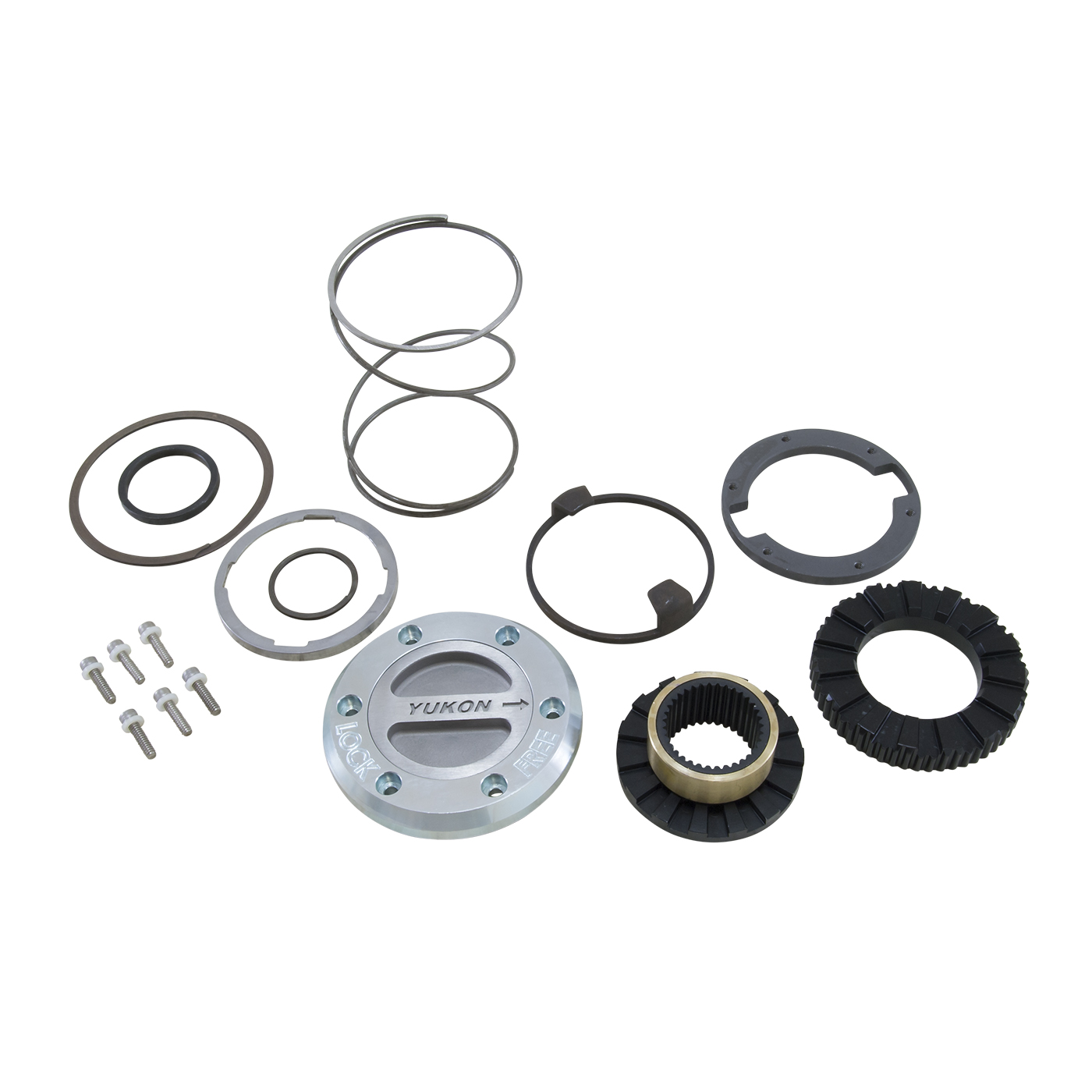 Yukon Hardcore Locking Hub, Dana 60, ‘94-‘99 Dodge w/Spin Free Kit 1 side only