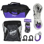 Yukon Recovery Gear Kit with 7/8″, 30-Foot Long Kinetic Rope, Shackles, & More