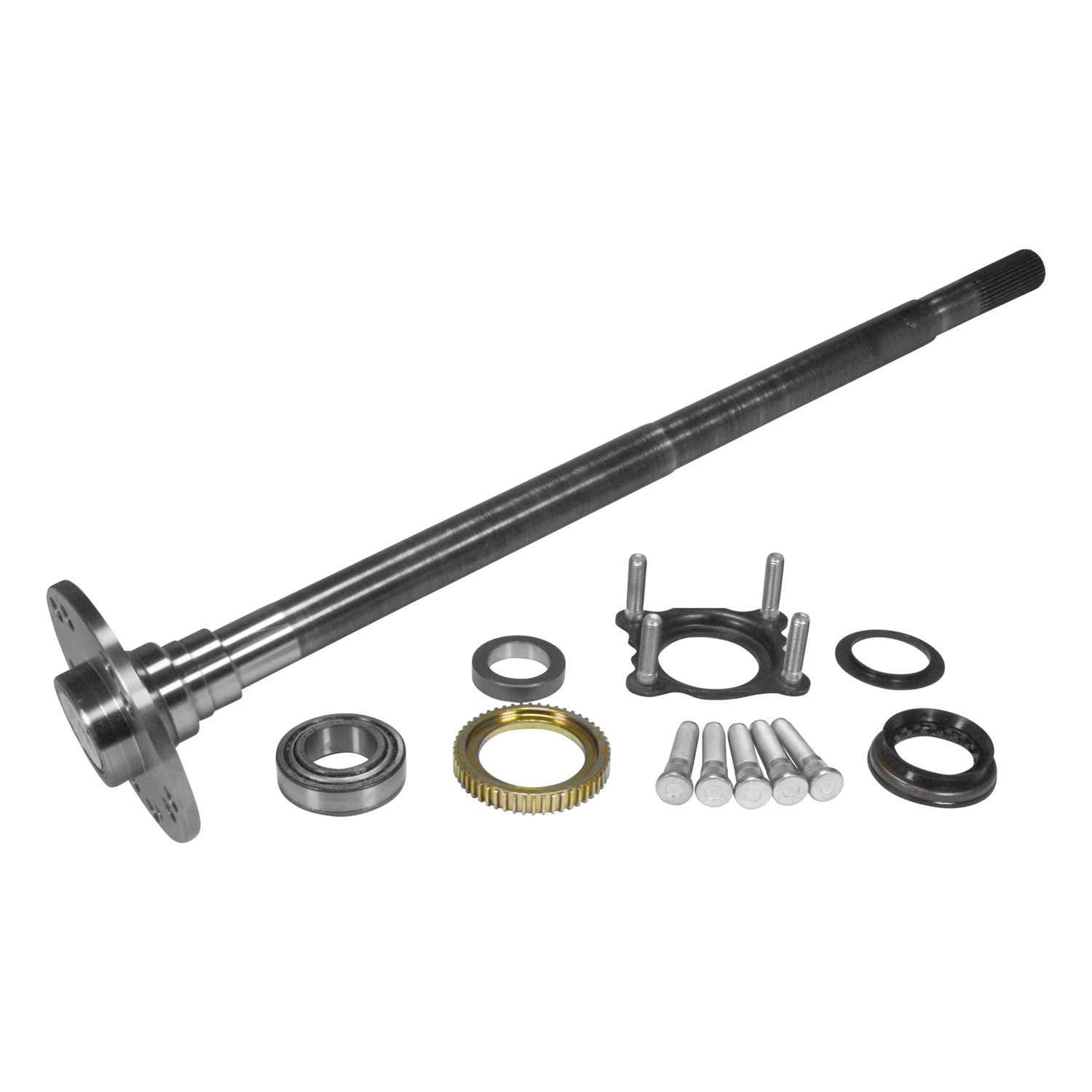 Yukon Chromoly Rear Axle Kit, Dana 44, Narrow Track w/eLocker, LH, 31.56” Long