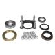 Yukon Chromoly Rear Axle Kit, Dana 44, Narrow Track w/eLocker, LH, 31.56” Long