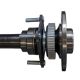 Yukon Chromoly Rear Axle Kit, Dana 44, Narrow Track w/eLocker, RH, 33.25” Long
