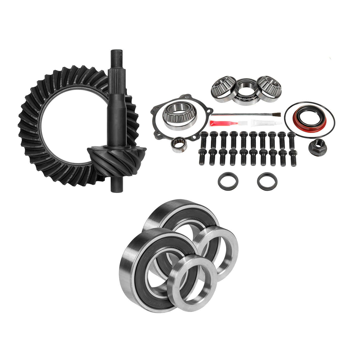 Yukon Muscle Car Re-Gear Kit for Ford 8” differential, 25 spline, 3.55 ratio