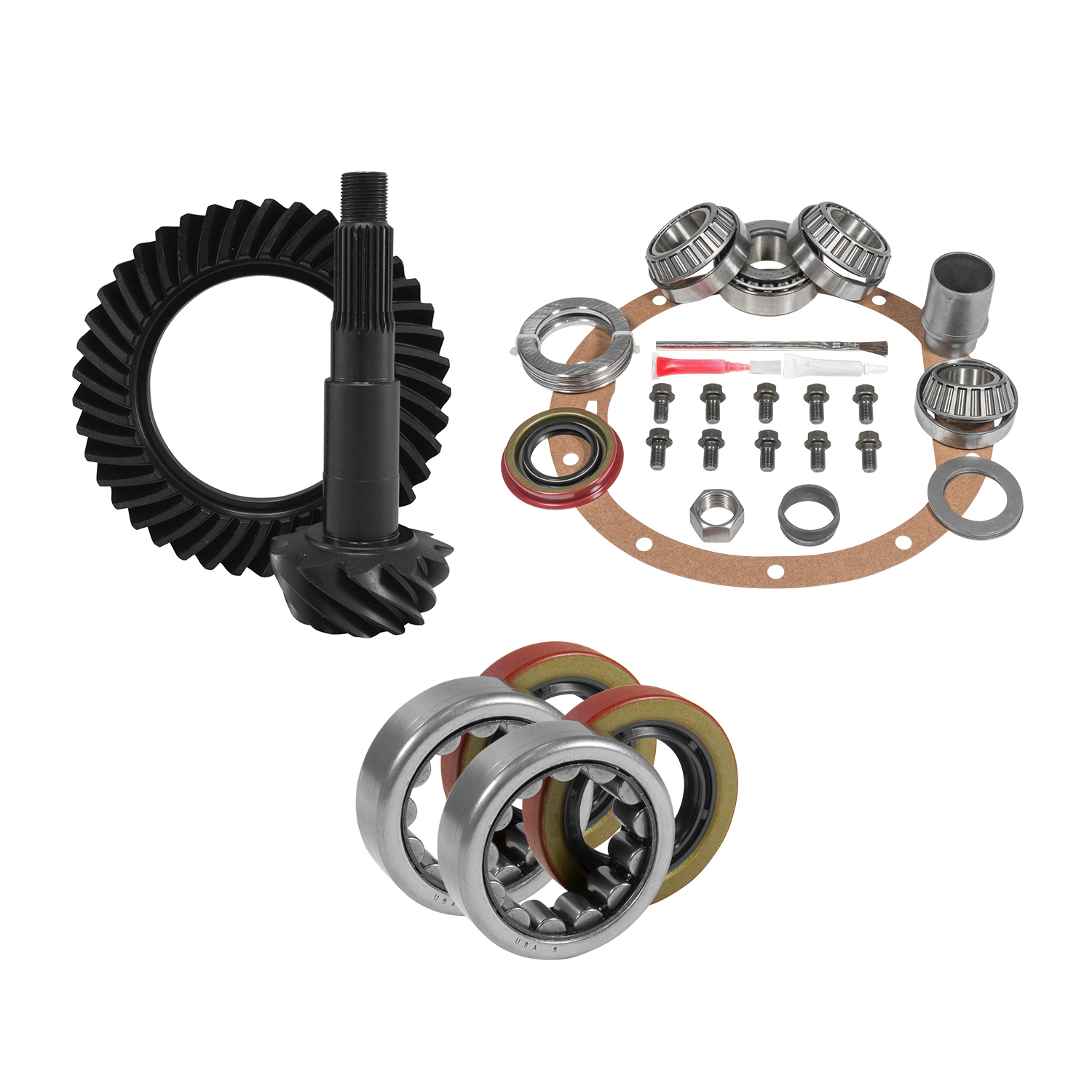 Yukon Muscle Car Re-Gear Kit for GM 8.2” differential, 25 spline, 3.36 ratio