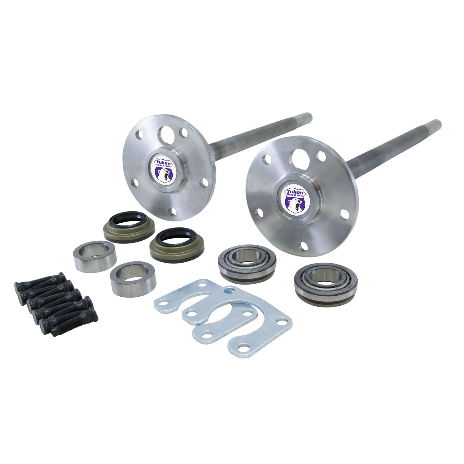 Yukon 1541H alloy rear axle kit for Ford 9" Bronco from '76-'77 with 28 splines
