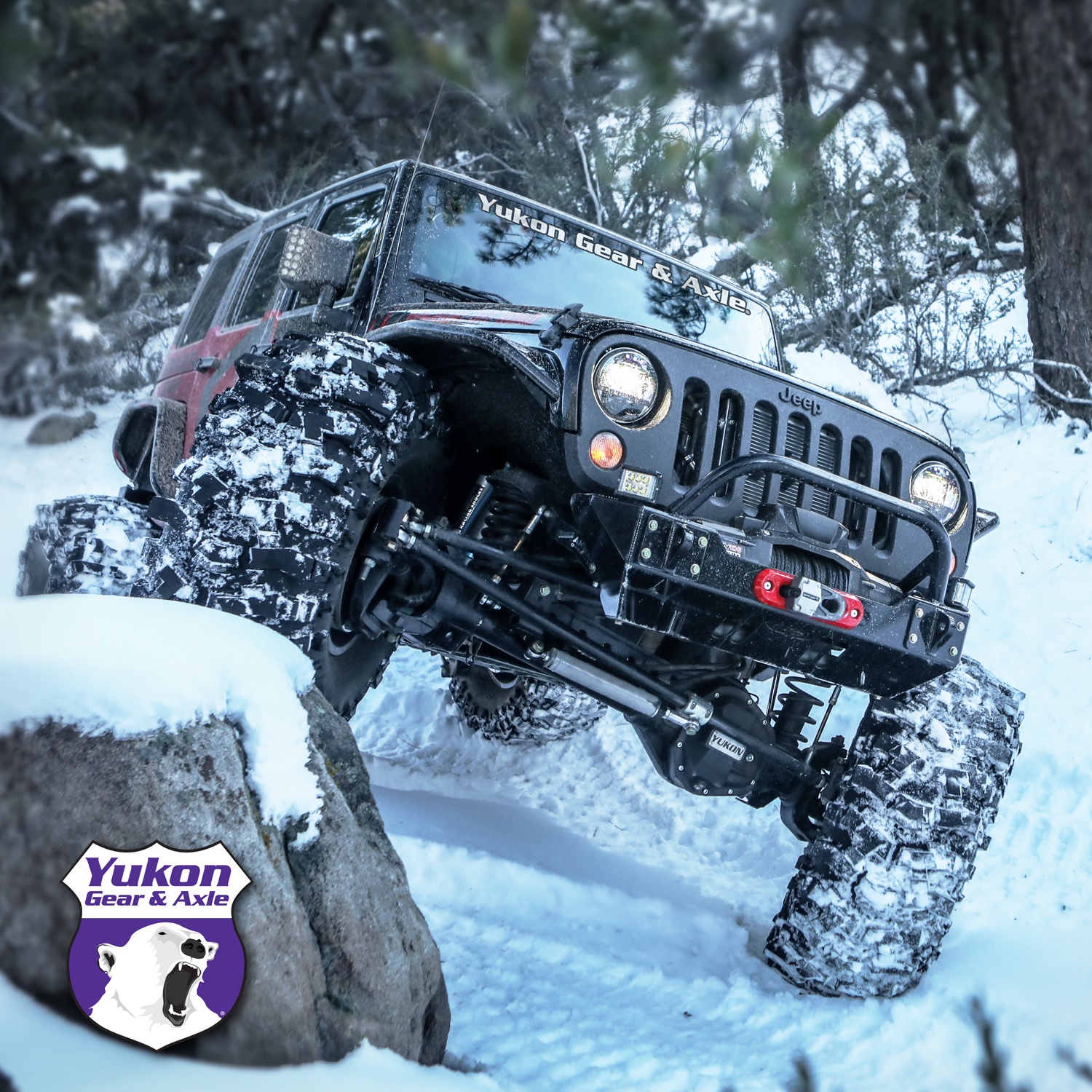 Yukon Gear & Install Kit package for Jeep TJ with Dana 30 front and Model  35 rear,  ratio. | YGK006 | Yukon Gear & Axle